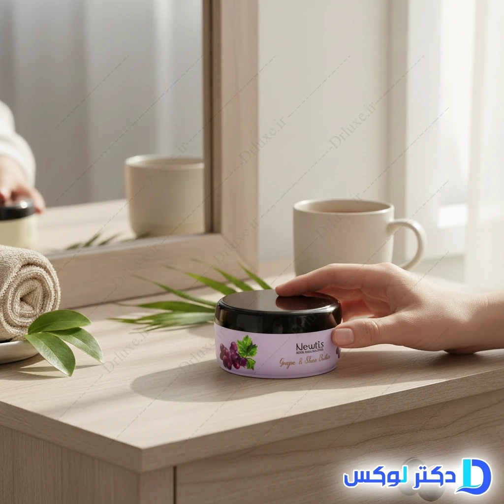 کرم مرطوب کننده روزانه نیوتیس عصاره هسته انگور و شی باتر